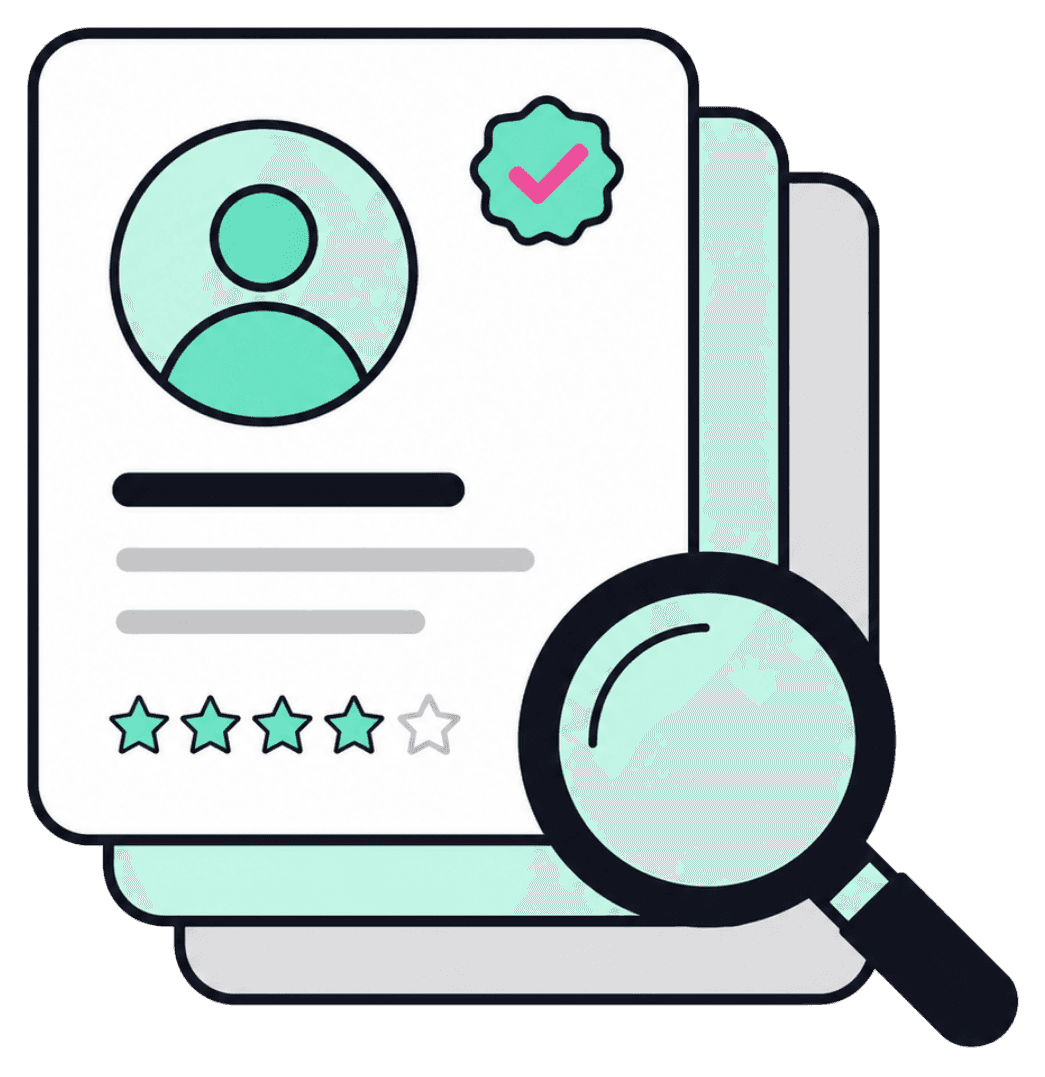 Browse verified tutors illustration